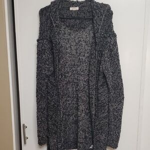 Sun & Shadow Black and White Cardigan